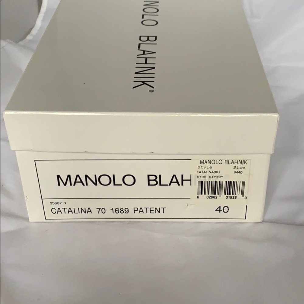 Manolo Blahnik Catalina Patent 70 MM - Picture 4 of 4